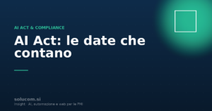 AI Act: le date che contano